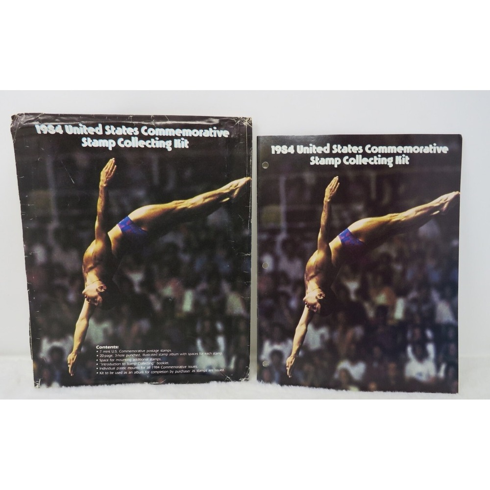 1984 U.S. Commemorative Stamp Collecting Kit New Olympics
